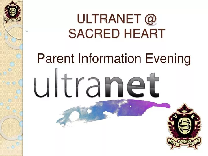 ultranet @ sacred heart