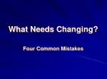 Embracing Change: Avoiding Common Worship Mistakes - slide 1