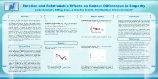 Emotion and Relationship Effects on Gender Differences in Empathy
