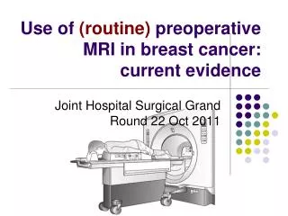 Use of (routine) preoperative MRI in breast cancer: current evidence