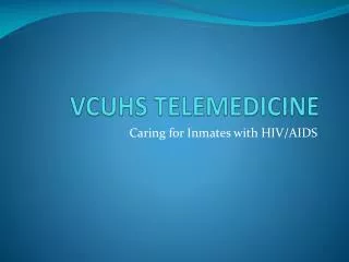 VCUHS TELEMEDICINE