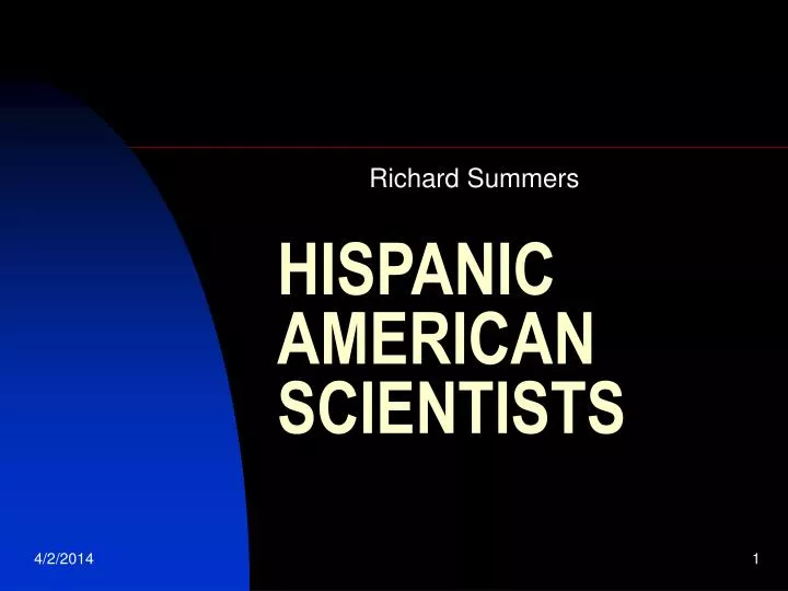 hispanic american scientists