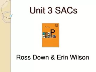 Unit 3 SACs