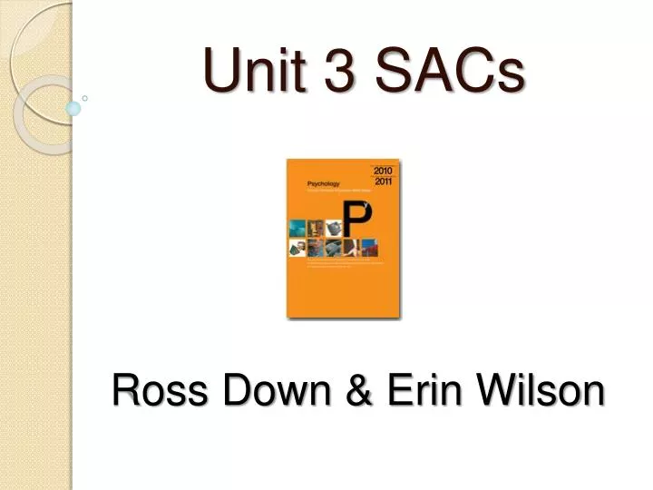unit 3 sacs