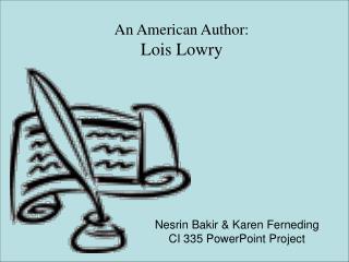An American Author: Lois Lowry