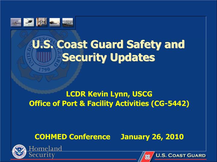 u s coast guard safety and security updates