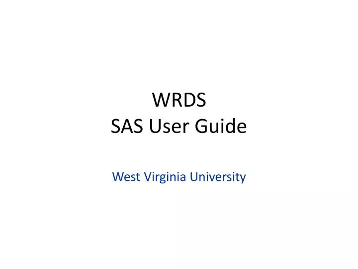 wrds sas user guide