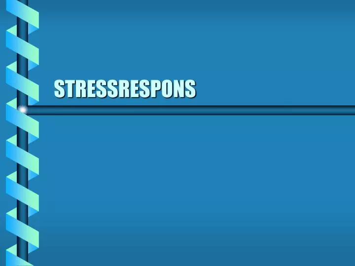 stressrespons