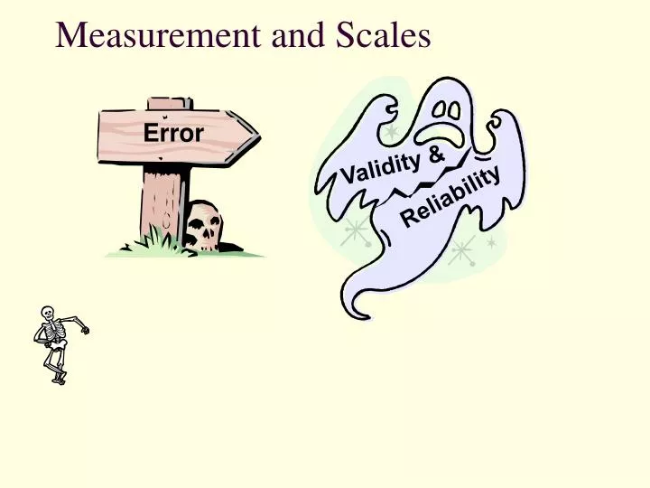 measurement and scales
