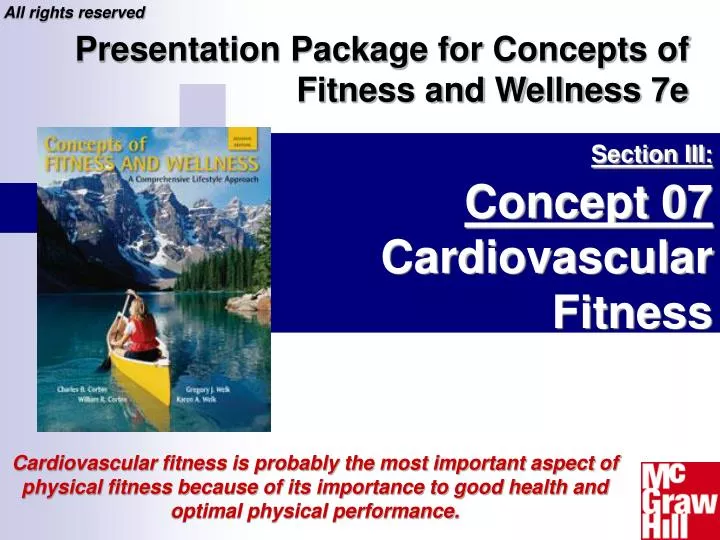 section iii concept 07 cardiovascular fitness
