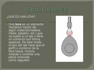 rbol de levas