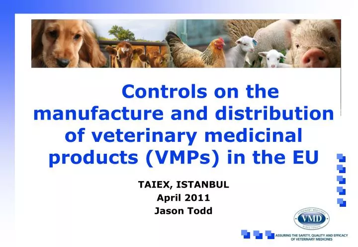 controls on the manufacture and distribution of veterinary medicinal products vmps in the eu