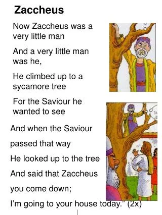 Zaccheus