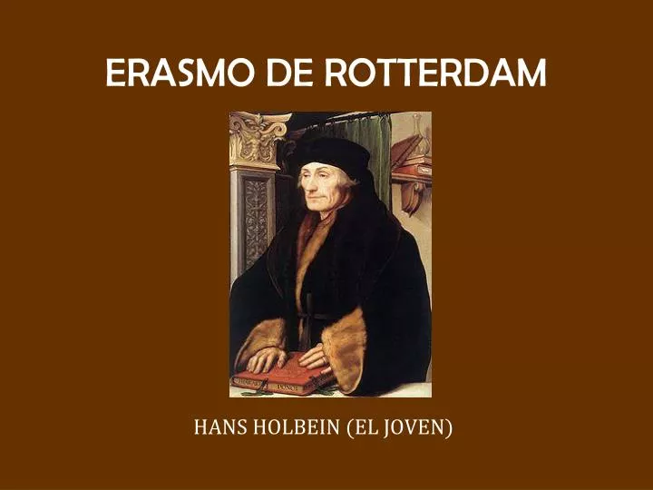 erasmo de rotterdam