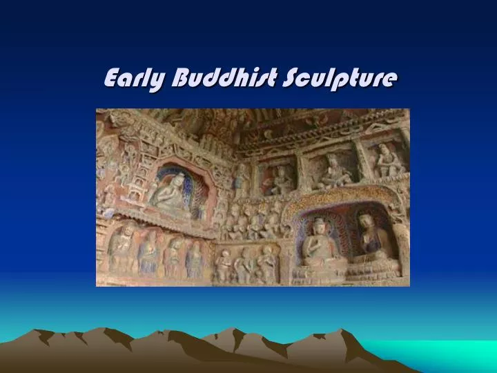 early buddhist sculpture