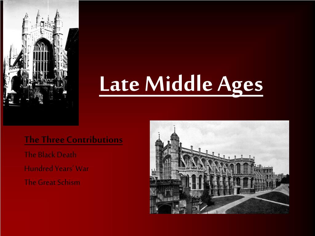 PPT - Late Middle Ages PowerPoint Presentation, free download - ID:756430