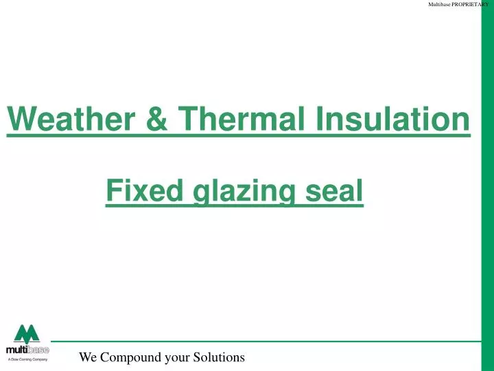 weather thermal insulation
