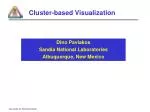 Cluster-based Visualization