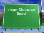 Strategies for Solving Integer Addition and Subtraction Problems - slide 1