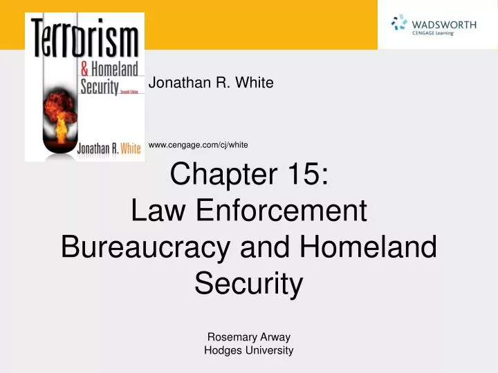 chapter 15 law enforcement bureaucracy and homeland security
