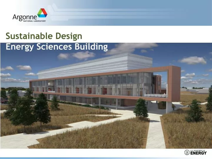 sustainable design energy sciences building