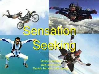 Sensation 	Seeking