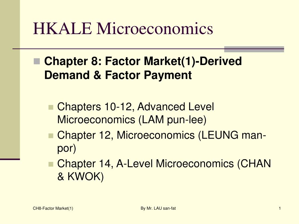 PPT - HKALE Microeconomics PowerPoint Presentation, free download - ID ...