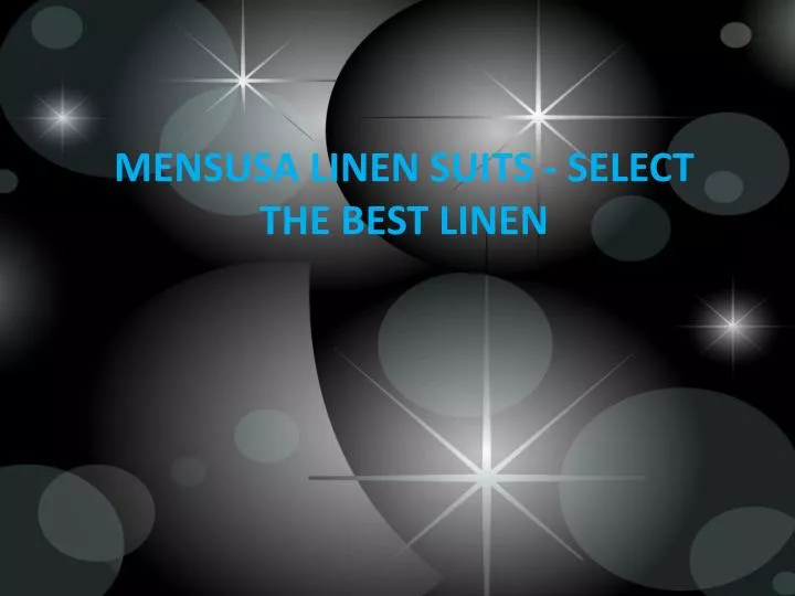 mensusa linen suits select the best linen