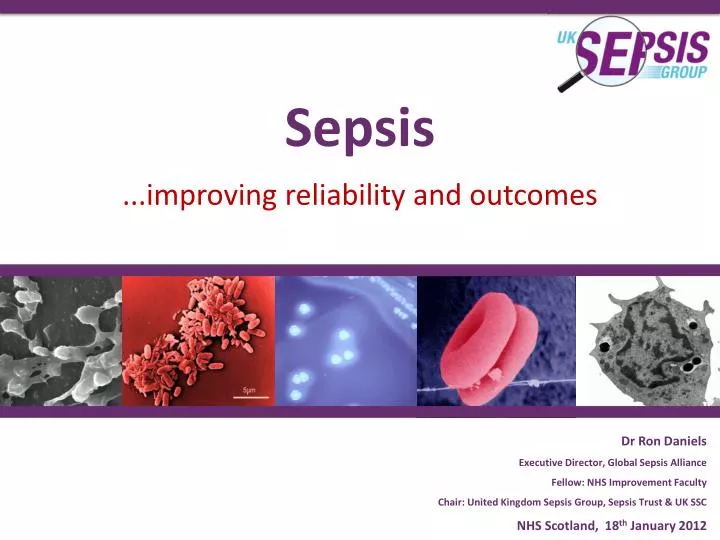 sepsis improving reliability and outcomes