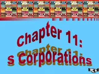 Chapter 11: S Corporations