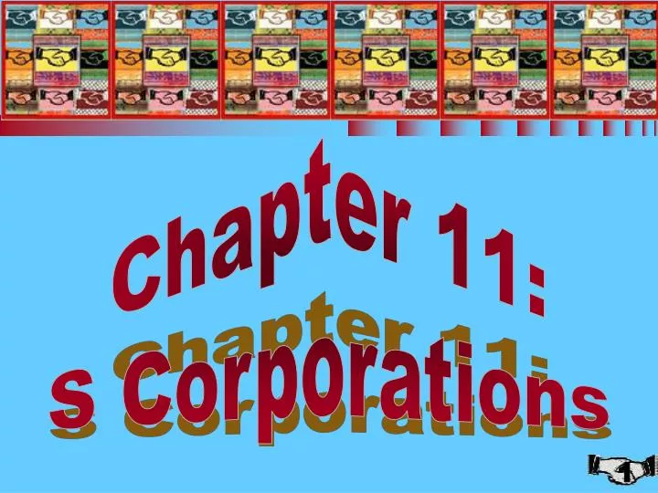chapter 11 s corporations