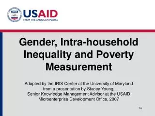 Why use poverty measurement tools?