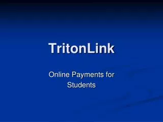 TritonLink