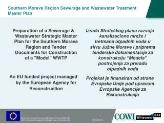 Southern Morava Region Sewerage and Wastewater Treatment Master Plan
