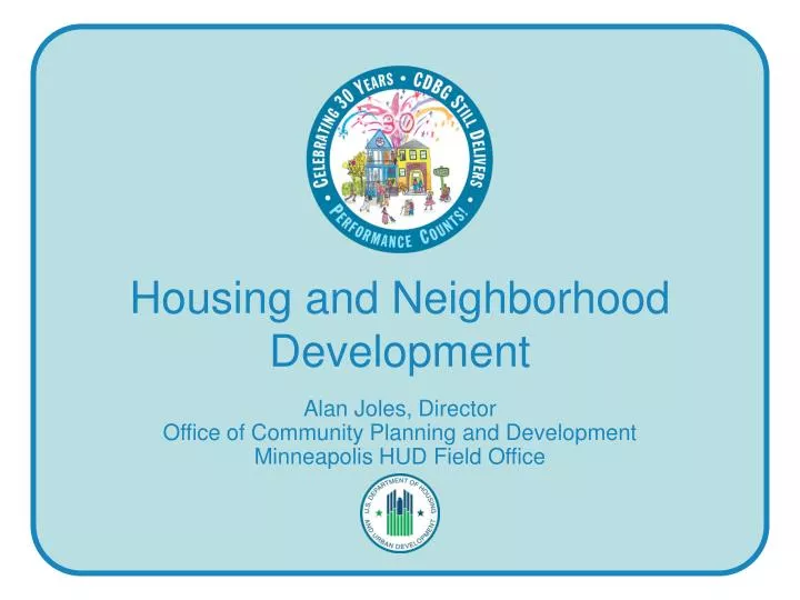 housing and neighborhood development