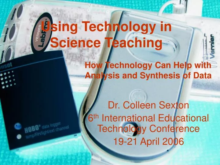 using technology in science teaching