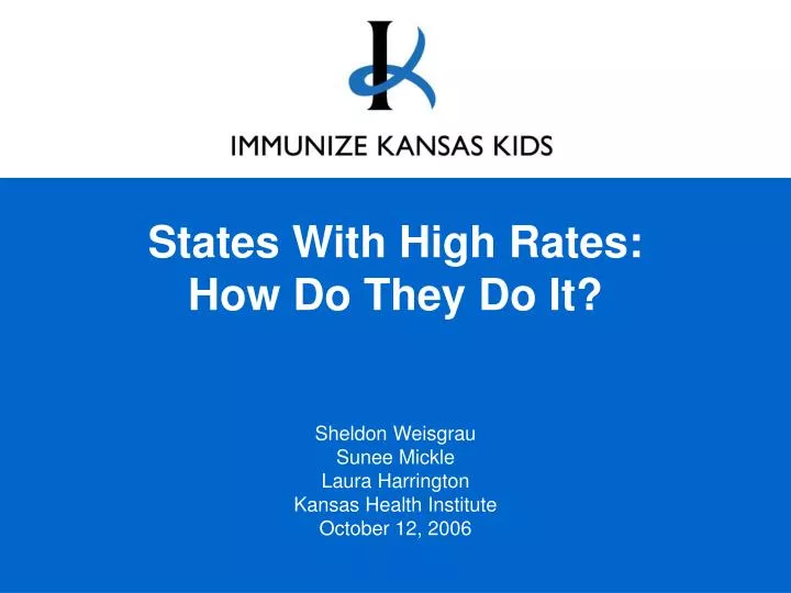 states with high rates how do they do it