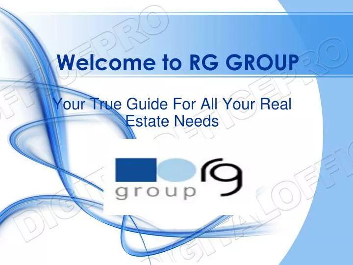 welcome to rg group