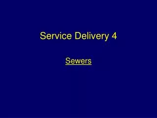 Service Delivery 4