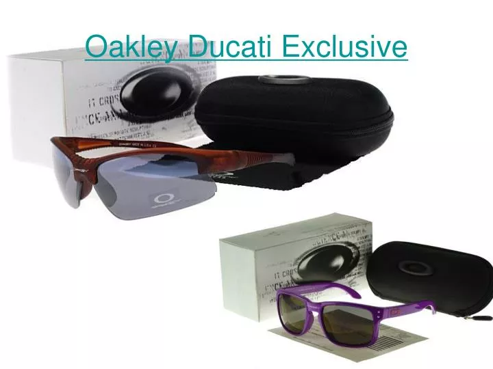 oakley ducati exclusive