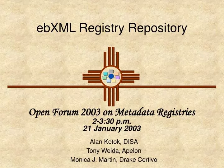 ebxml registry repository