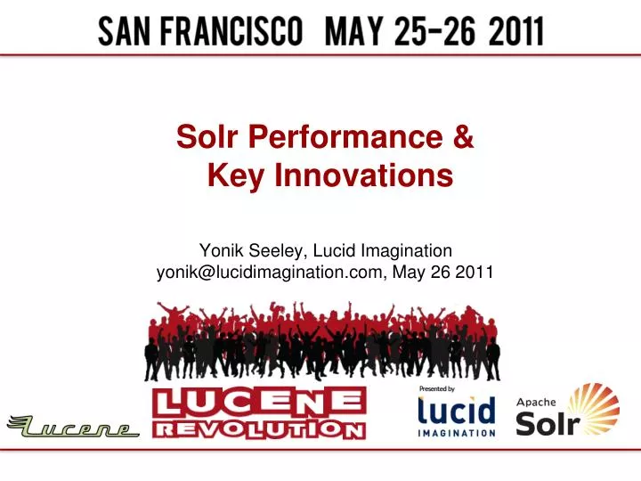 solr performance key innovations