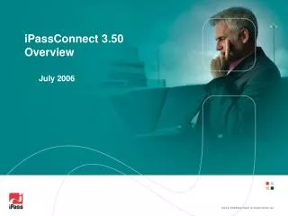 iPassConnect 3.50 Overview