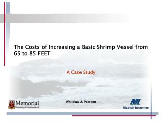 The Costs of Increasing a Basic Shrimp Vessel from 65 to 85 FEET