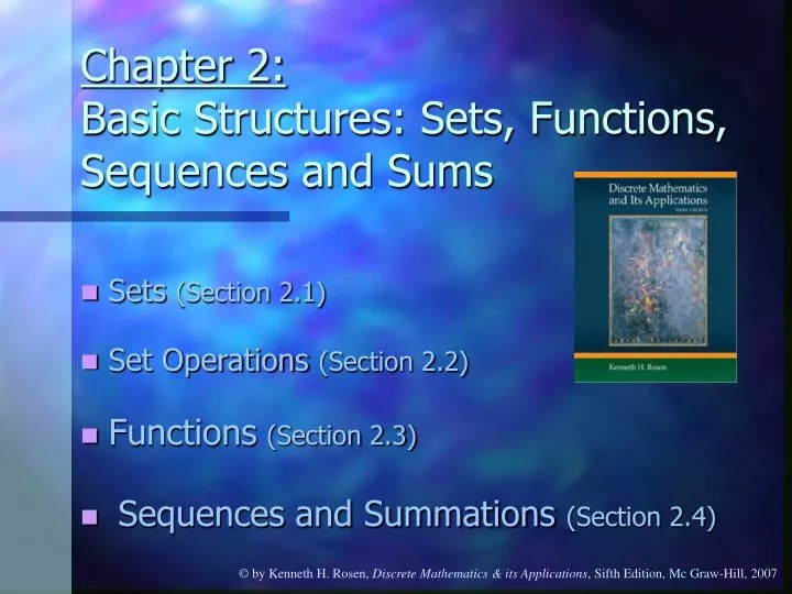 chapter 2 basic structures sets functions sequences and sums