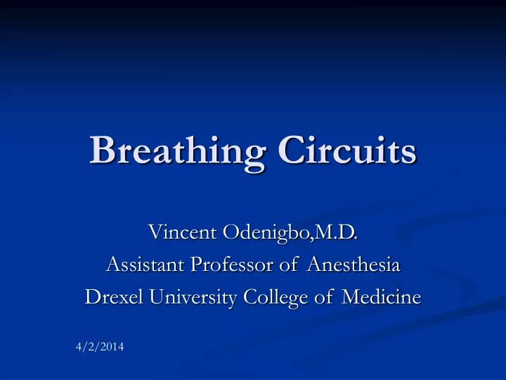 breathing circuits