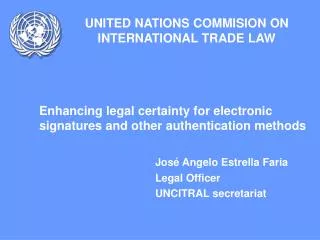 UNITED NATIONS COMMISION ON INTERNATIONAL TRADE LAW