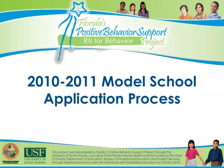 2010 2011 model school application process