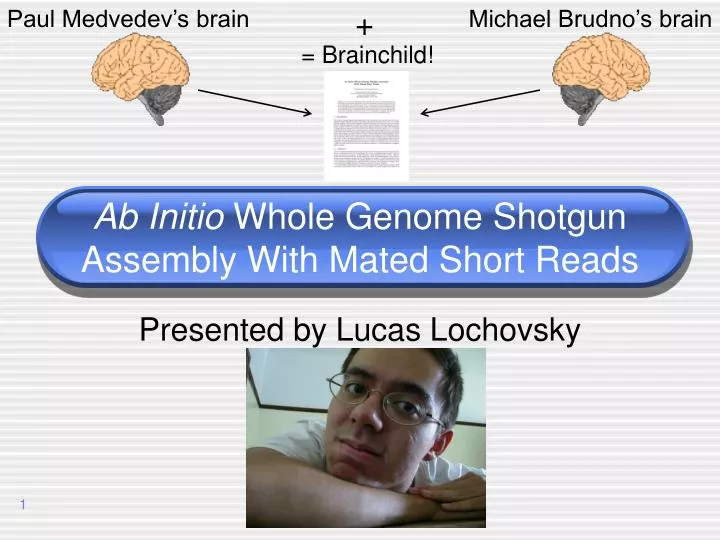 ab initio whole genome shotgun assembly with mated short reads