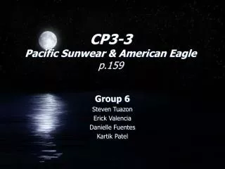 CP3-3 Pacific Sunwear &amp; American Eagle p.159